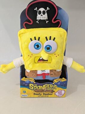 Nickelodeon SpongeBob SquarePants Yellow Pirate Plush